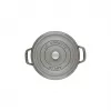 Staub 40509-312-0 puodas 5,25 L Apvalus Graphite, Pilka