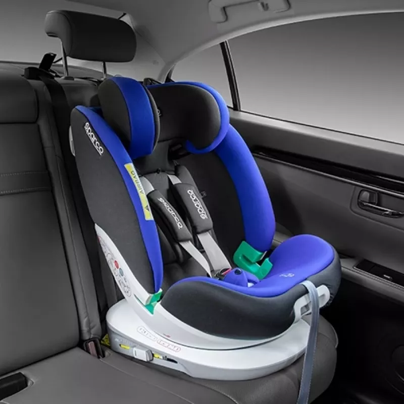 Vaikiška automobilinė kėdutė Sparco SK3000 Mėlyna SK3000I_BL, reguliuojama 40–150 cm