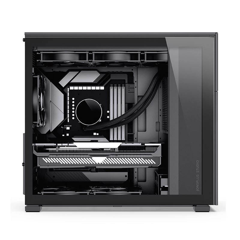 Korpusas Jonsbo D41 MESH Midi Tower Juodas