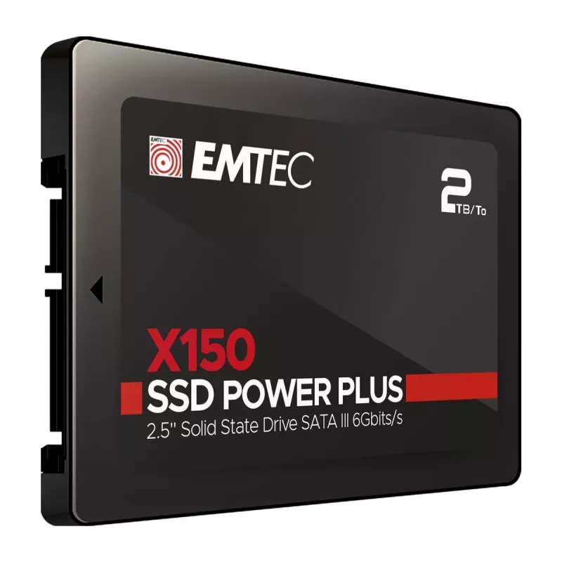 Emtec X150 Power Plus SSD 2 TB vidinis 2,5 colio SATA 6Gb/s (ECSSD2TX150)