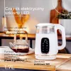 Elektrinis virdulys Adler AD 1305WG – 1,7 l, 2200 W, stiklas/plastikas, baltas/auksinis/permatomas