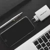 QOLTEC 100W GaN USB-C Dual PD 5–20V 1.5–5A, 2×USB-C Įkroviklis