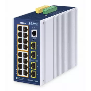 Valdomas L3 Gigabit Ethernet jungiklis PLANET IGS-6325-16P4S 16 prievadų PoE