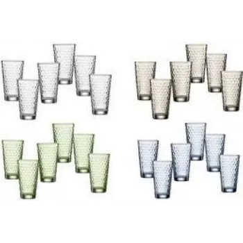 Stiklinė ritzenhoff & breker FAVO 400 ml, ruda, korio raštas, tinkama plauti indaplovėje