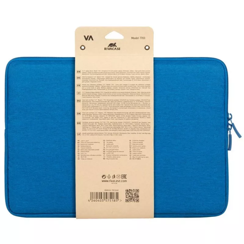 Dėklas nešiojamam kompiuteriui Suzuka Eco 13.3-14/7703 Azure Rivacase