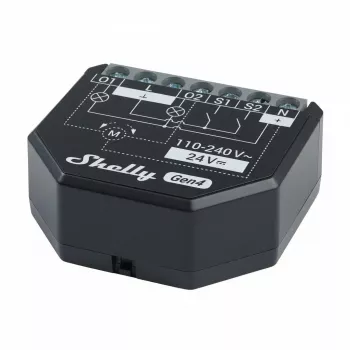 2 vnt. komplektas Shelly 2PM Gen4 Zigbee/Matter valdikliai
