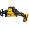 Pjūklas stūmoklinis DeWALT DCS369N-XJ, bešepetėlis variklis, belaidis, pjovimo gylis mediena 9 cm, plienas 4 cm, 2800 smūgių/min, 1.43 kg
