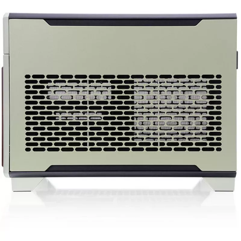 Mini korpusas THERMALTAKE TR100 WS Matcha Green, kompaktiškas dizainas, mini-ITX/microATX palaikymas
