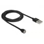 USB kabelis DeLOCK 85724 USB 2.0 1,1 m juodas