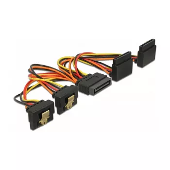 Vidinis maitinimo kabelis DeLOCK 60153 0,15 m 4 x SATA 15-pin