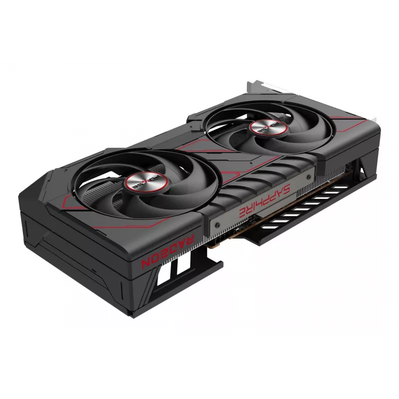 Vaizdo plokštė Sapphire Radeon RX 9060 XT 8GB GDDR6, 128 bitų, PCIe 5.0, 3320 MHz, 2x DP + HDMI