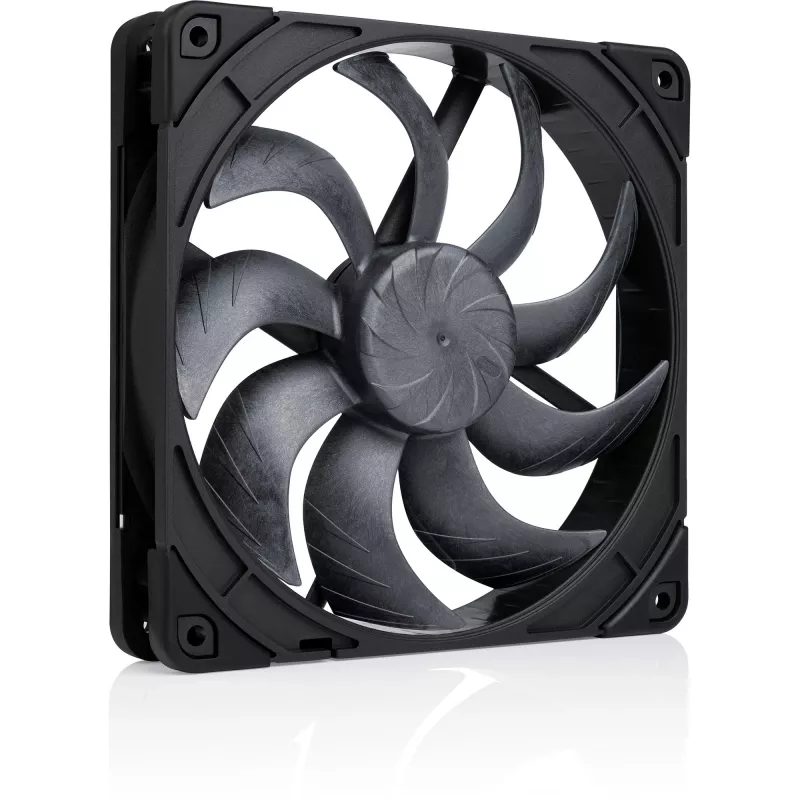 Noctua NF-A14x25 G2 PWM chromax.black 140mm korpuso ventiliatorius
