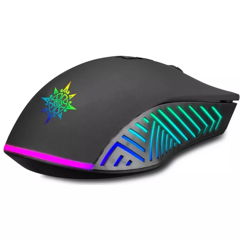 INCA Gaming Mouse IMG-GT17 6400 DPI, RGB, 7 mygtukai, USB, juoda