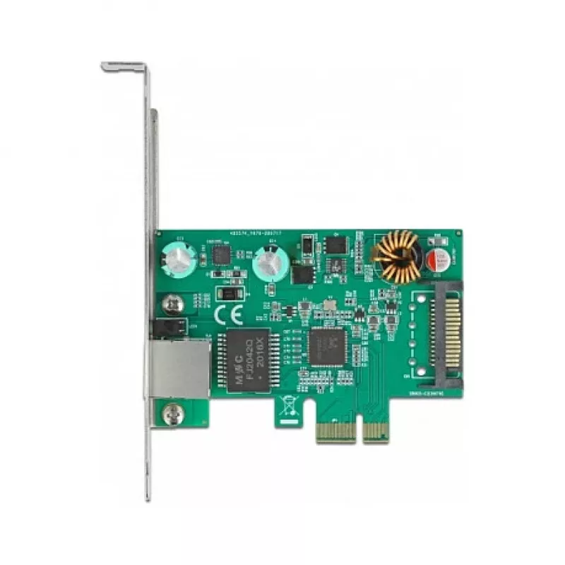 PCI Express x1 kortelė DeLOCK RTL8125 2.5 Gigabit LAN PoE+