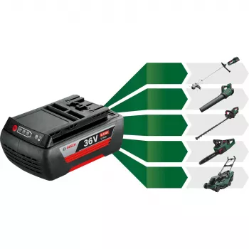 Akumuliatoriaus starterinis rinkinys Bosch GBA 36V 6.0Ah su AL 36V-20 įkrovikliu, juodas