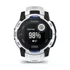 Išmanusis laikrodis GARMIN Instinct 2 45 mm, MIP 0,9 colio (176×176), GPS, Solar, Silikoninis dirželis Mėlyna/Balta