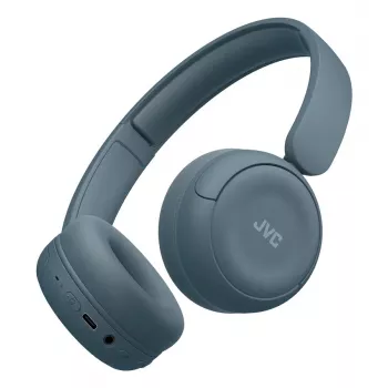 Ausinės JVC HA-S59W – belaidės ir laidinės Bluetooth, antausinės, lankeliu, 20–20000 Hz, 1,2 m kabelis, mėlyna