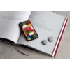 Dėklas iKins iPhone XR su vyšnių žiedų raštu, juodas