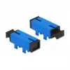 LWL jungtis PCB SC Simplex lizdui į SC Simplex lizdą, vienmodė, mėlyna
