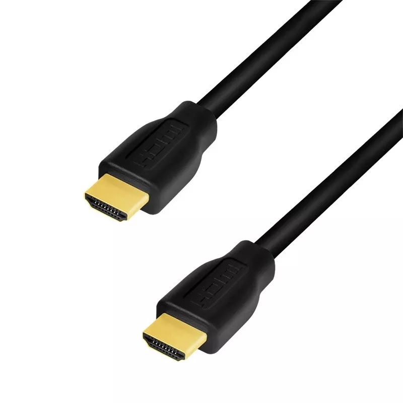 LogiLink CH0103 HDMI AV laidas juodas 5 m 1x HDMI kištukas į 1x HDMI kištuką