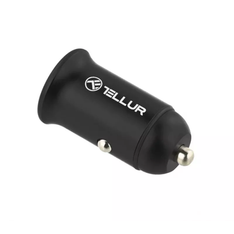 Automobilinis įkroviklis Tellur PD60W QC30W T-MLX43921 — 60W PD ir 30W QC greitasis įkrovimas automobiliui