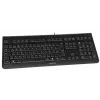 CHERRY KC 1000 klaviatūra namams USB Šveicariška juoda