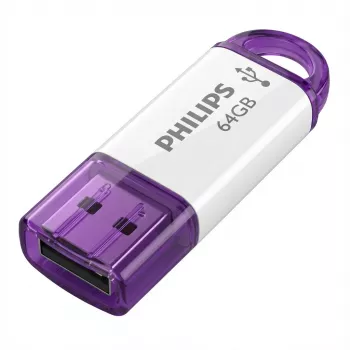 Philips FM64FD70D/00 Snow Edition USB atmintinė 64 GB, USB 2.0, Magic Purple, 2 vnt.