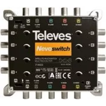 Multiswitch Televes MS58C 5x8 su Nevo recpower kask