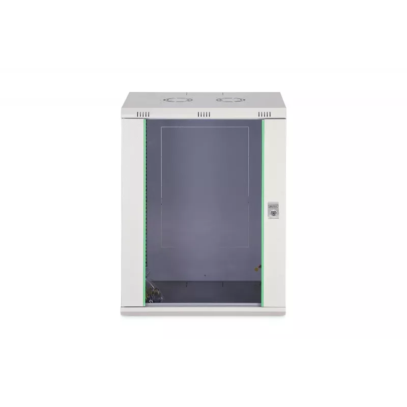 Sieninis 19″ spintos korpusas DN-37112, 16U, pilkas