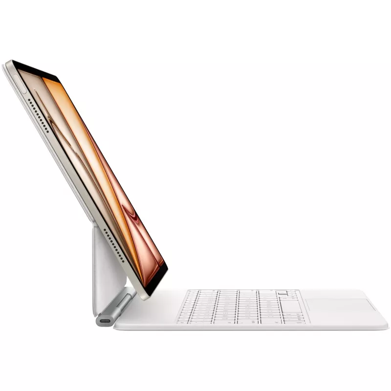 Apple Magic Keyboard iPadAir 13 colių M3 - olandiškas - baltas