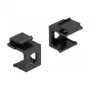 Tvirtinimo rinkinys DELOCK 86810, juodas
