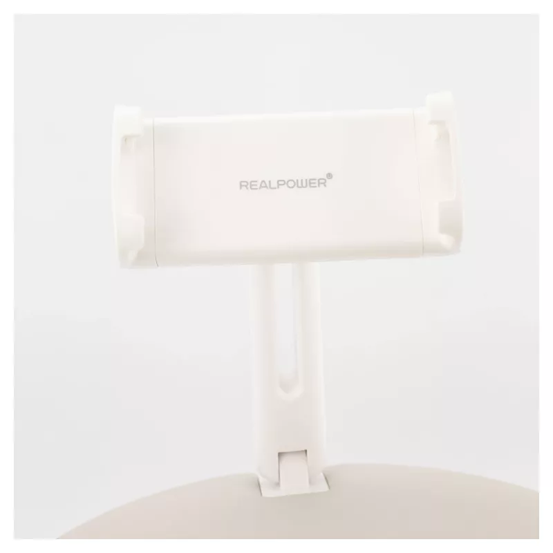 RealPower PillowStand-1 pasyvus laikiklis telefonui ir planšetei, smėlio spalvos