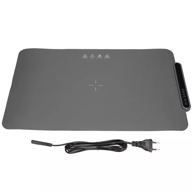 Extralink elektrinis šildomas kilimėlis pilkas 63x38 cm 400W