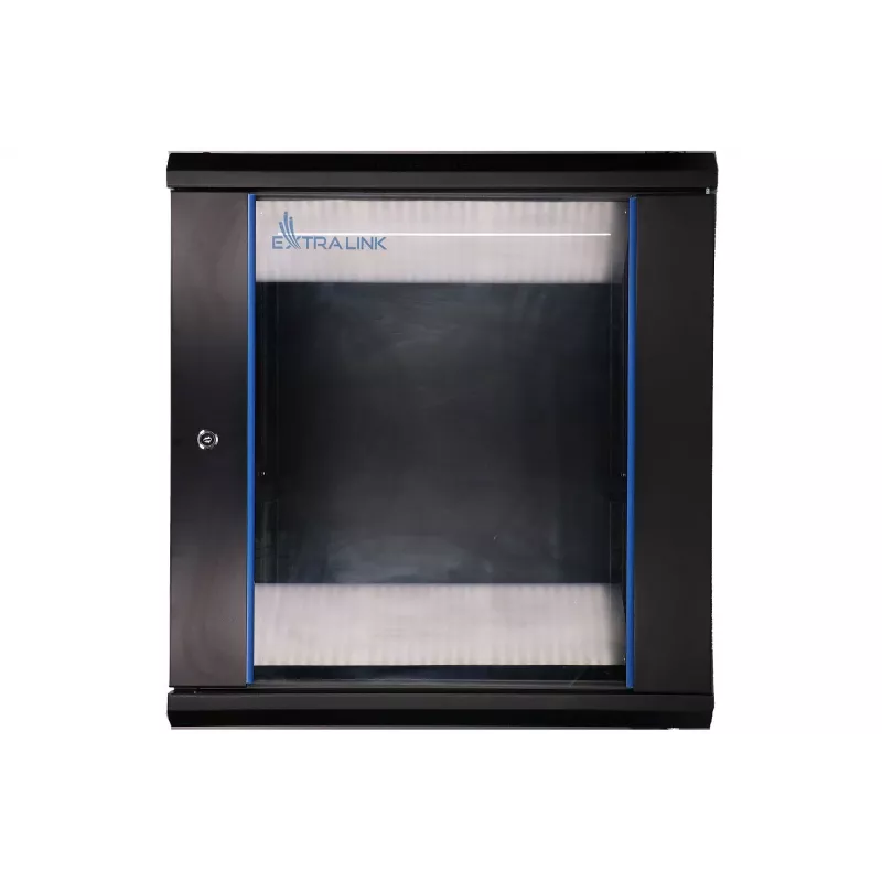 Sieninis spintos stovas Extralink 12U 600x450 juodas