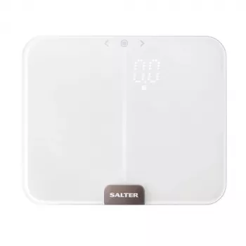 Svarstyklės Salter 9164 WH3RJLEU16 Ghost Compact Analyser balta