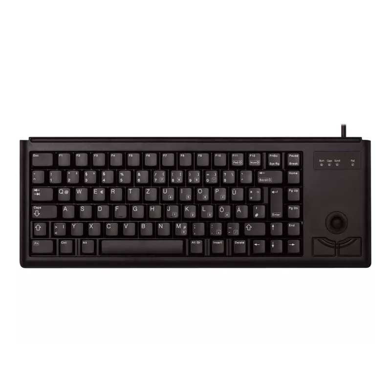 CHERRY G84-4400 klaviatūra, USB, QWERTY, JAV anglų, juoda