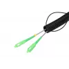Extralink Patchcord 2J SC/APC-SC/APC vienmodis lauko duplex G657A2 25 m