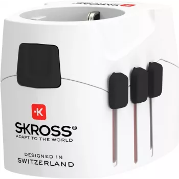 SKROSS World Travel Adapter PRO Light USB – maitinimo adapteris