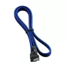 CableMod ModMesh SATA kabelis - Serial ATA 150/300/600 - SATA (M) stačiu kampu į SATA (M) - 60 cm - Mėlynas (CM-CAB-RSAT-N60KB-R)