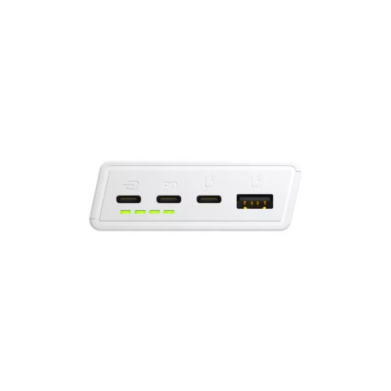 Green Cell PowerPlay20s Powerbank 20000mAh 22,5W Baltas 3x USB-C PD QC 3.0
