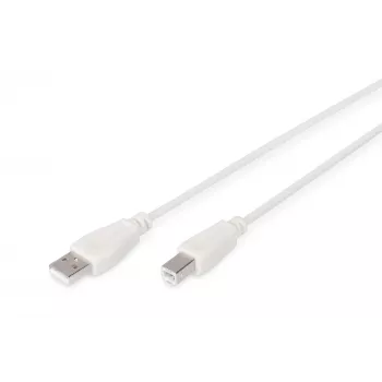 Assmann USB jungiamasis kabelis, tipas A - B, vyriškas/vyriškas, 3,0 m, USB 2.0, UL (AK-300102-030-E)