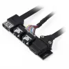 „SILVERSTONE SST-G11313530-RT“ priekinio skydelio USB Type-C (USB 3.1 Gen 2) atnaujinimo rinkinys