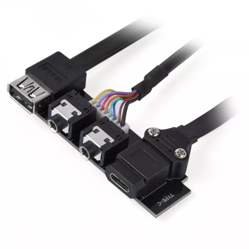 „SILVERSTONE SST-G11313530-RT“ priekinio skydelio USB Type-C (USB 3.1 Gen 2) atnaujinimo rinkinys