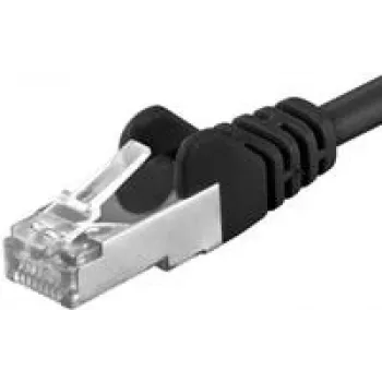 Tinklo laidas PremiumCord Patch Cable S-FTP Cat6a RJ-45 7m Juodas