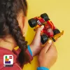 LEGO 71780 NINJAGO Kainio lenktyninis automobilis EVO 2v1 lenktynių automobilio į visureigį modelio konstravimo rinkinys vaikams nuo 6 metų