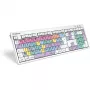 Logickeyboard LKB-FCPX10-CWMU-UK klaviatūra, USB, QWERTY, JK anglų, daugiaspalvė, skirta biurui