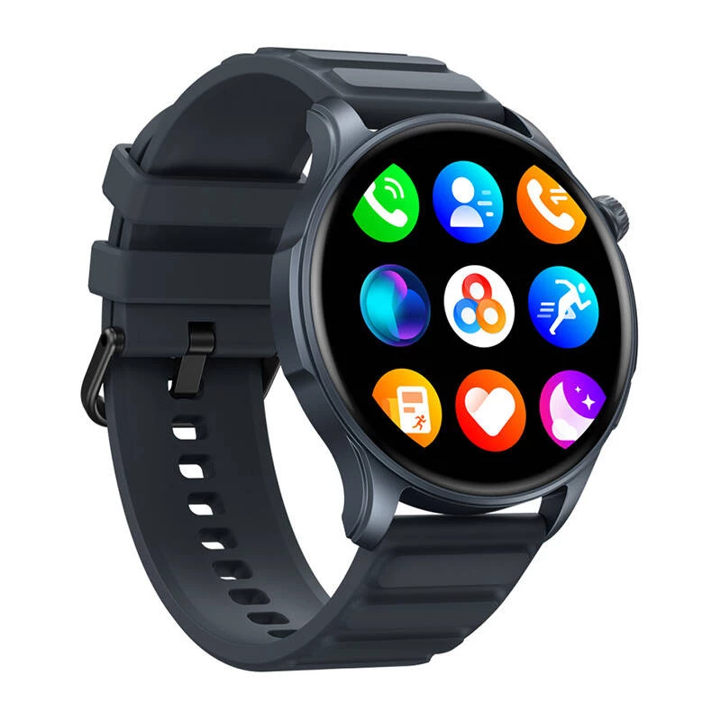 Išmanusis laikrodis Zeblaze Btalk 3 Pro – 1,43 colio (3,63 cm) AMOLED, 466×466 pikselių, liečiamas ekranas, 260 mAh, pilka spalva