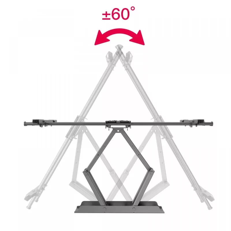 TV laikiklis TB TB-854 iki 100 colių, max 65 kg, VESA 800×600