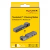 DeLOCK 87757 Thunderbolt 4 stotelė su 5K, 100W PD, 10Gbps LAN ir garsu