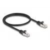 DeLOCK RJ50 (vyriškas) į RJ50 (vyriškas) S/FTP kabelis 0,5 m juodas